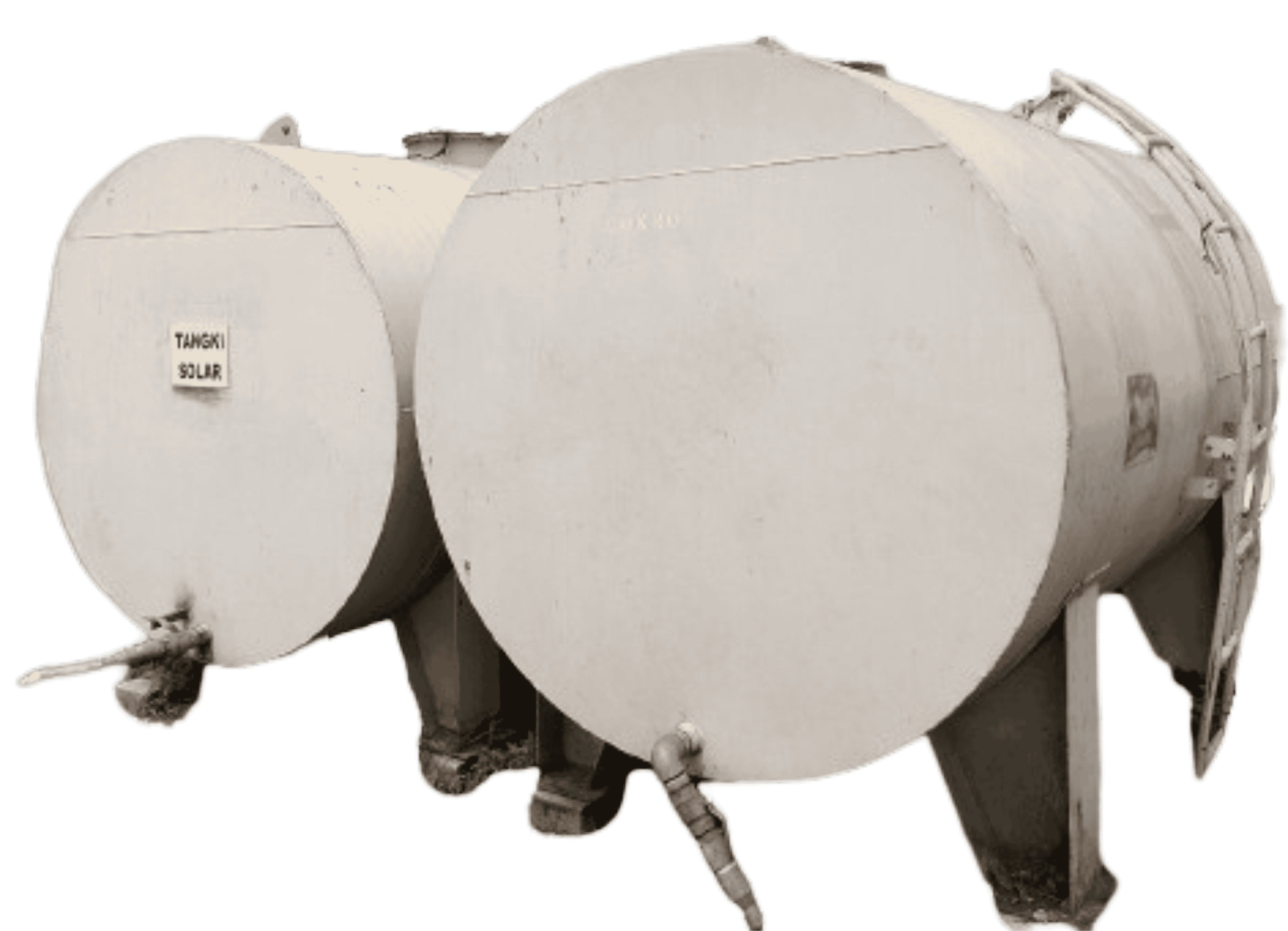 Tangki Solar 8000 Liter - Samping