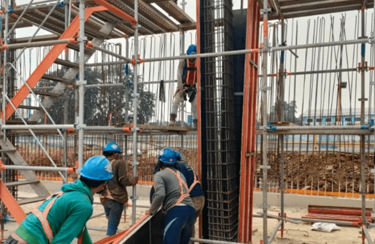 Install Formwork Column